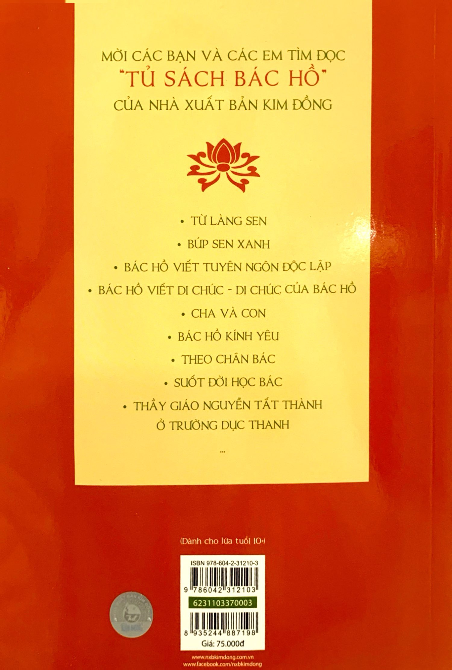 bác hồ kính yêu (tái bản 2023)