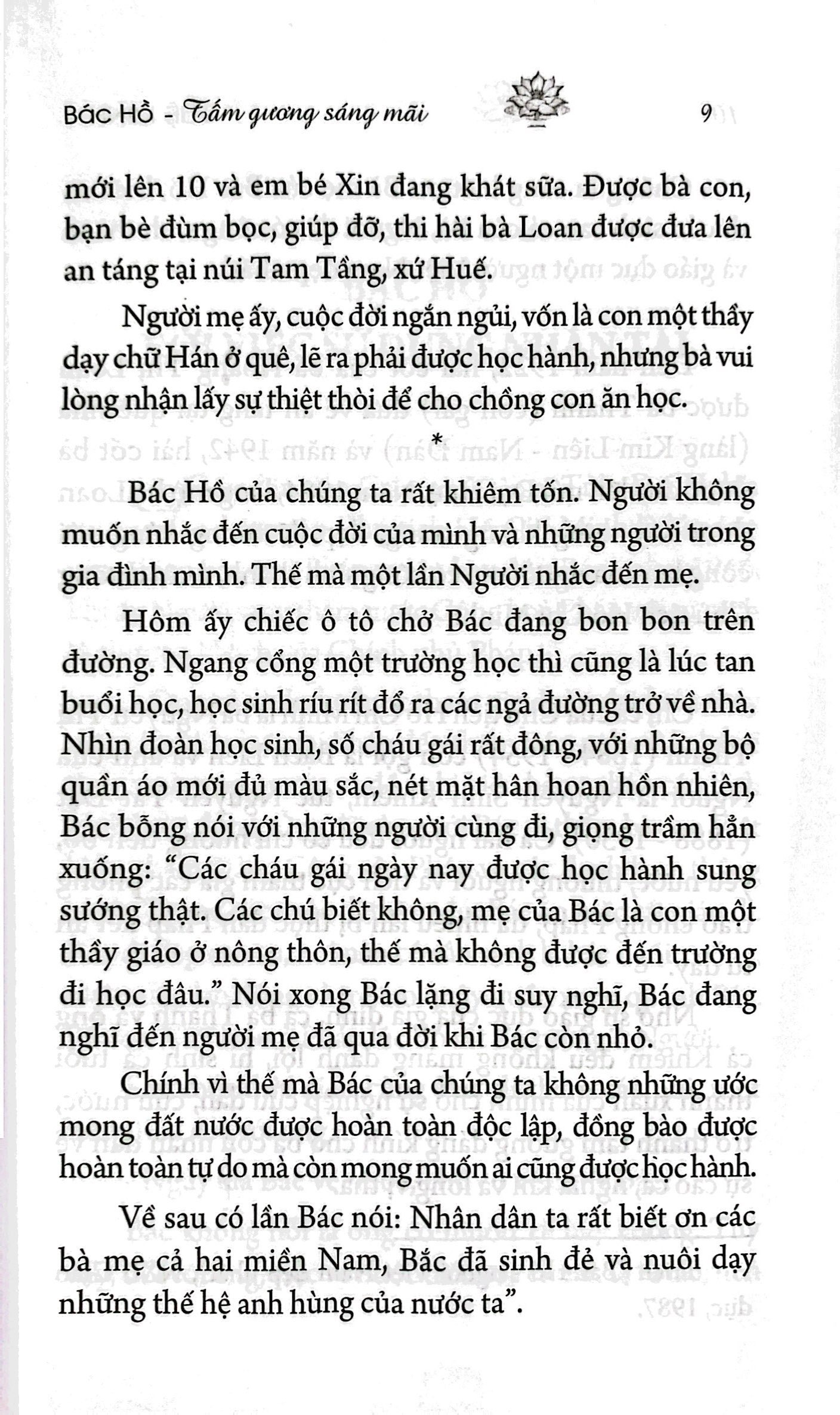 bác hồ tấm gương sáng mãi (tái bản 2025)
