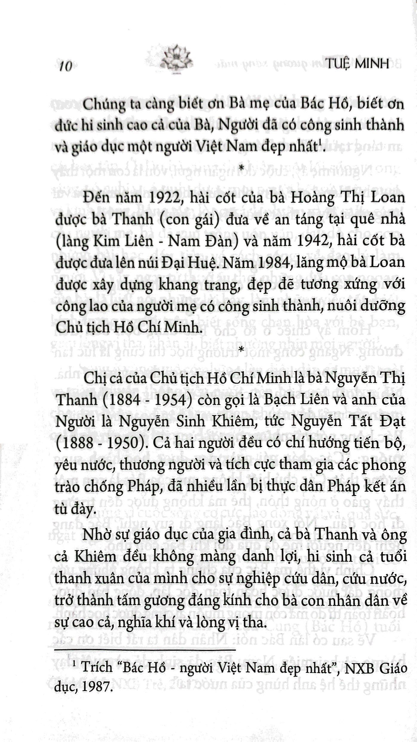 bác hồ tấm gương sáng mãi (tái bản 2025)