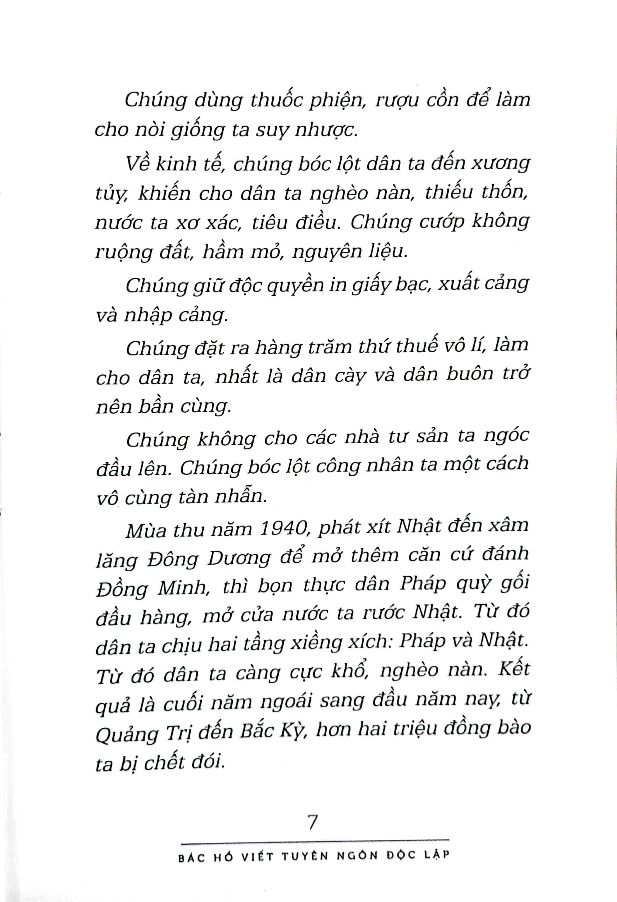 bác hồ viết tuyên ngôn độc lập
