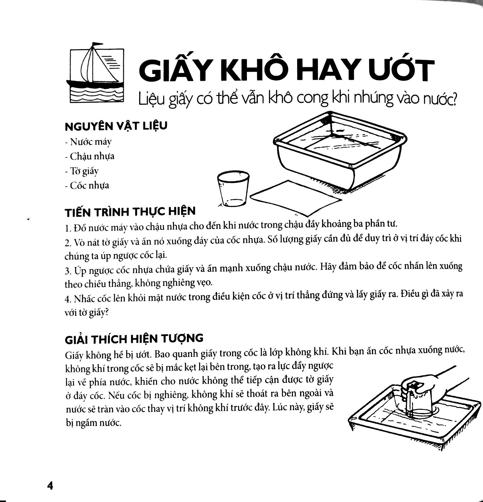 bác học nhí - thí nghiệm khoa học thật dễ