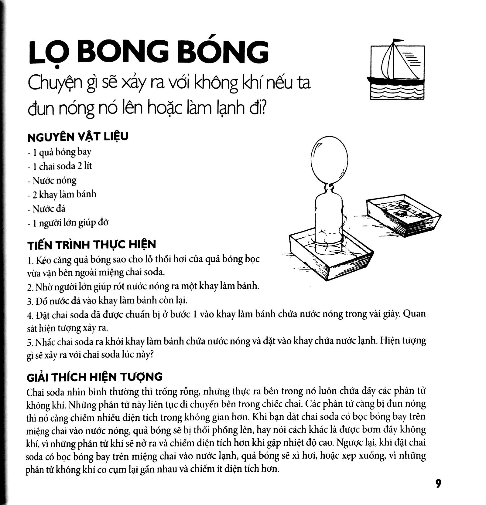 bác học nhí - thí nghiệm khoa học thật dễ