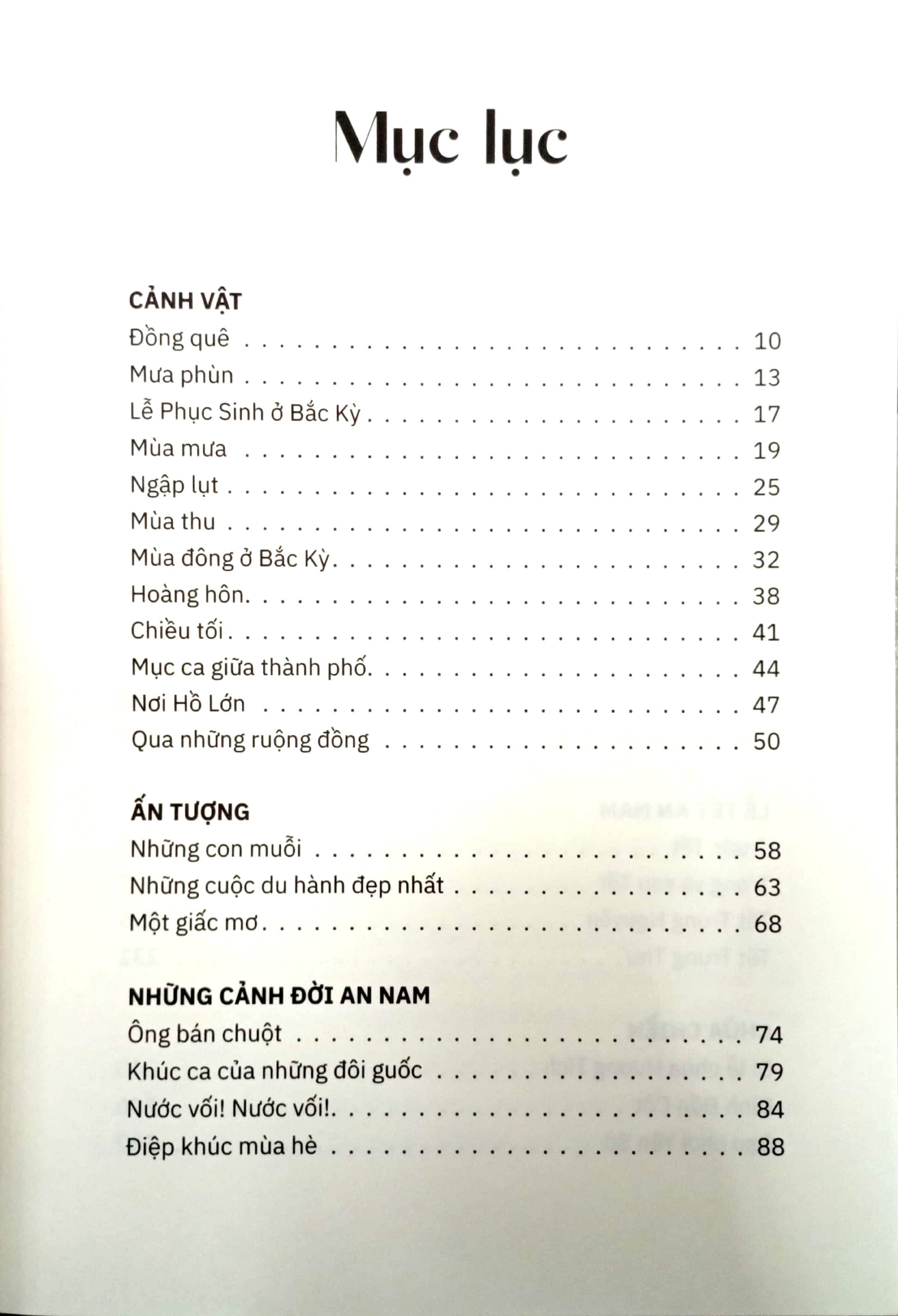 bắc kì - phong cảnh và ấn tượng