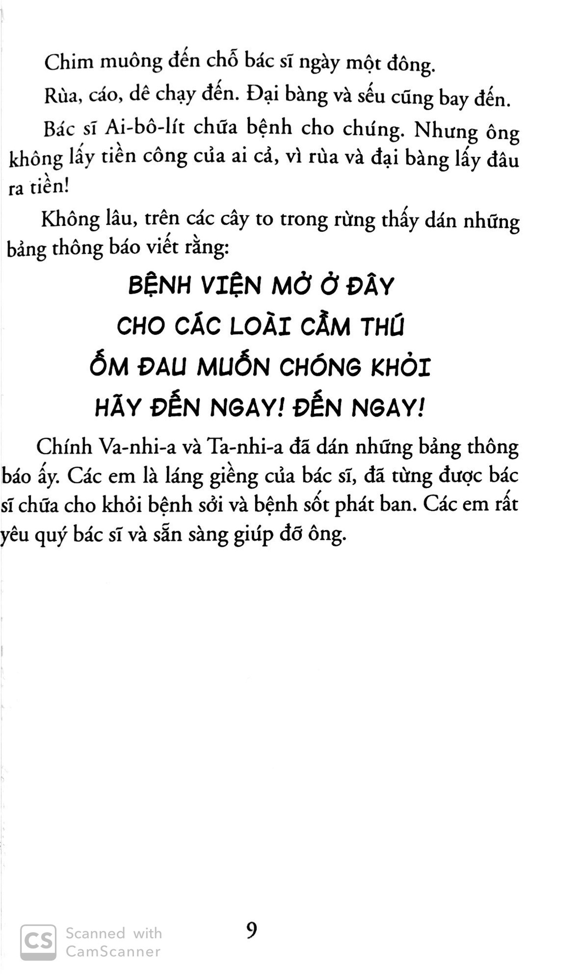 bác sĩ aibôlít (tái bản 2019)