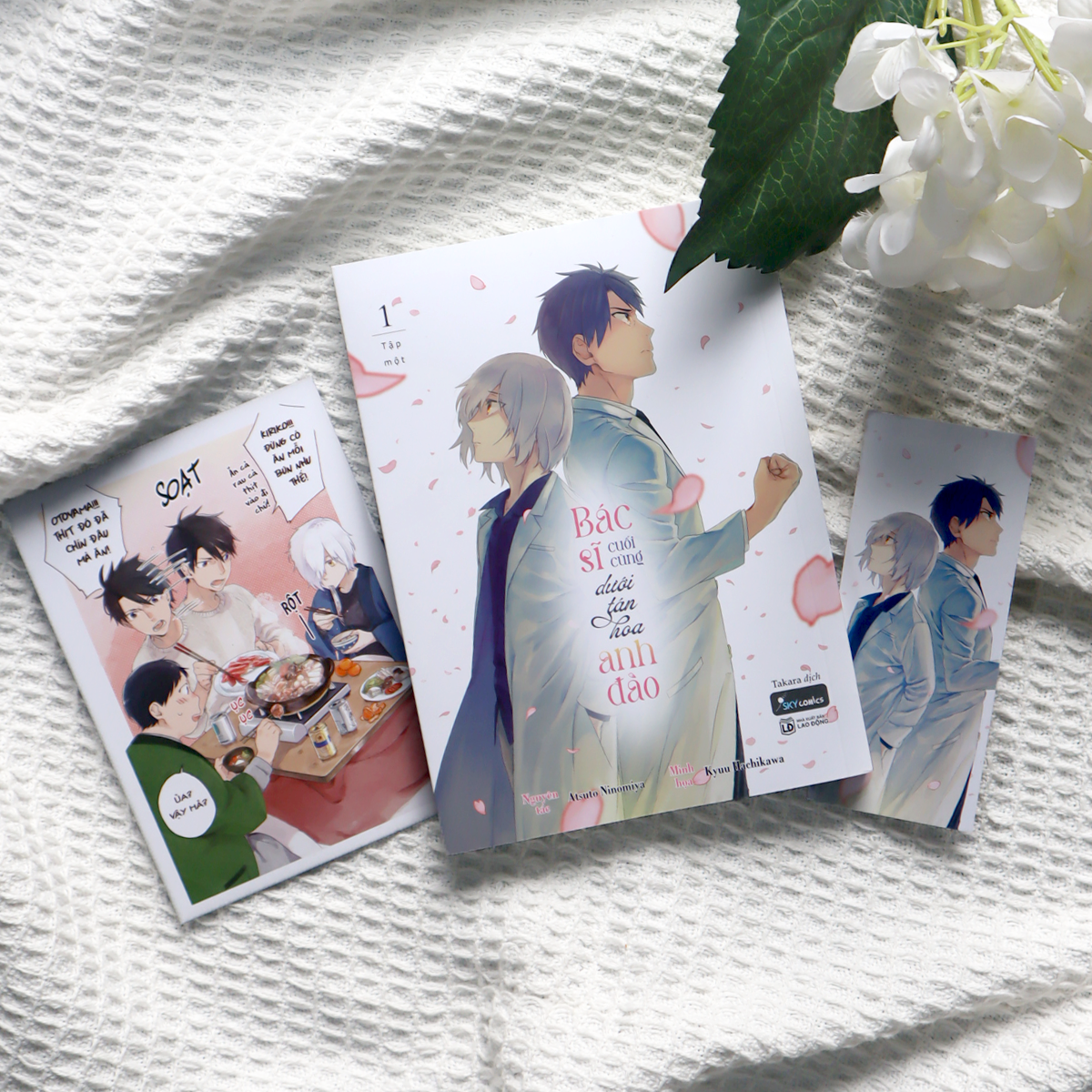 bác sĩ cuối cùng dưới tán hoa anh đào - tập 1 - tặng kèm bookmark + postcard