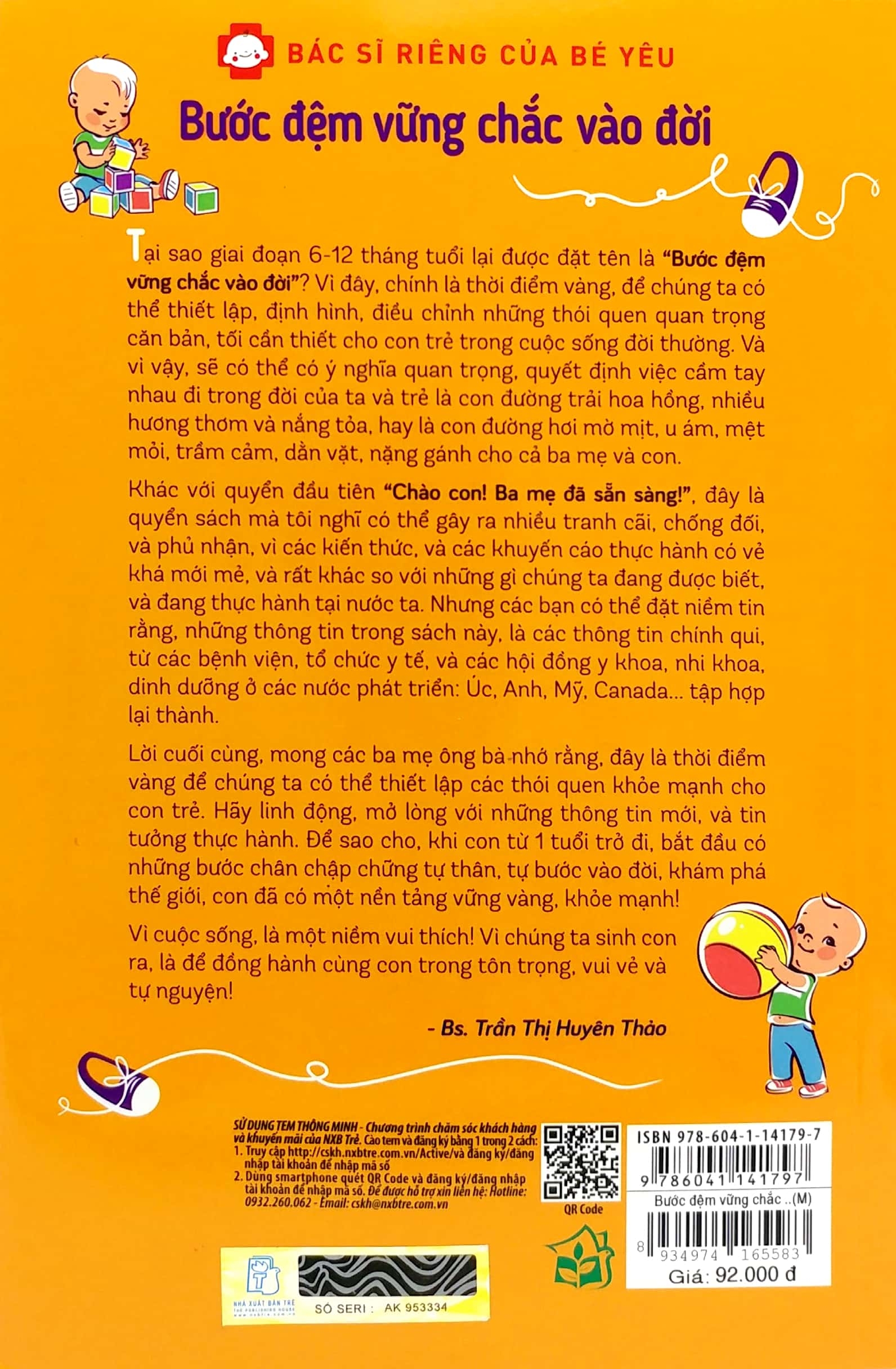 bác sĩ riêng của bé yêu - bước đệm vững chắc vào đời (tái bản 2020)