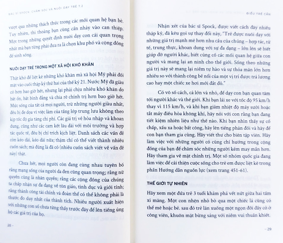 bác sĩ spock - chăm sóc và nuôi dạy trẻ hành trang phát triển cùng con từ sơ sinh đến tuổi vị thành niên (bộ 2 cuốn)