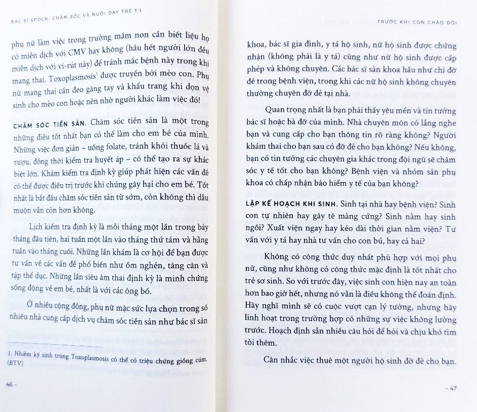 bác sĩ spock - chăm sóc và nuôi dạy trẻ hành trang phát triển cùng con từ sơ sinh đến tuổi vị thành niên (bộ 2 cuốn)