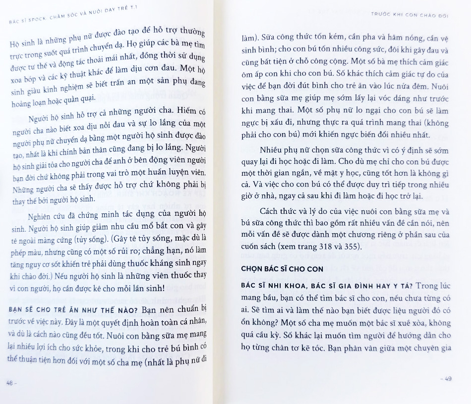 bác sĩ spock - chăm sóc và nuôi dạy trẻ hành trang phát triển cùng con từ sơ sinh đến tuổi vị thành niên (bộ 2 cuốn)