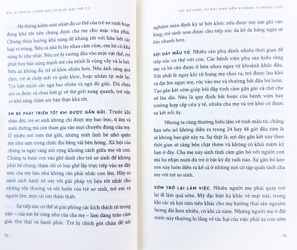 bác sĩ spock - chăm sóc và nuôi dạy trẻ hành trang phát triển cùng con từ sơ sinh đến tuổi vị thành niên (bộ 2 cuốn)