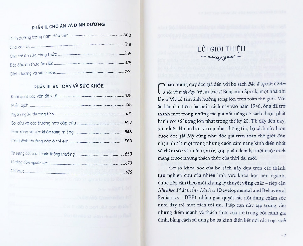bác sĩ spock - chăm sóc và nuôi dạy trẻ hành trang phát triển cùng con từ sơ sinh đến tuổi vị thành niên (bộ 2 cuốn)