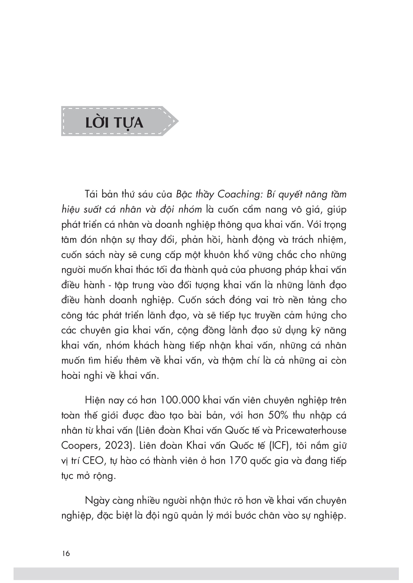 Bac Thay Coaching - Bi Quyet Nang Tam Hieu Suat Ca Nhan Va Doi Nhom