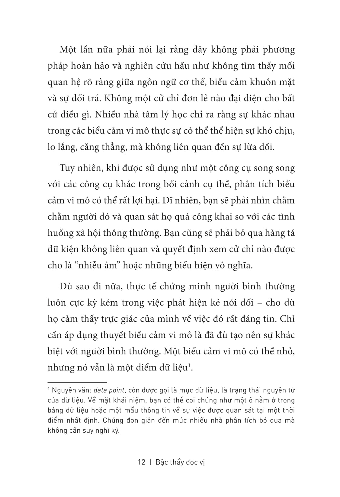 bậc thầy đọc vị