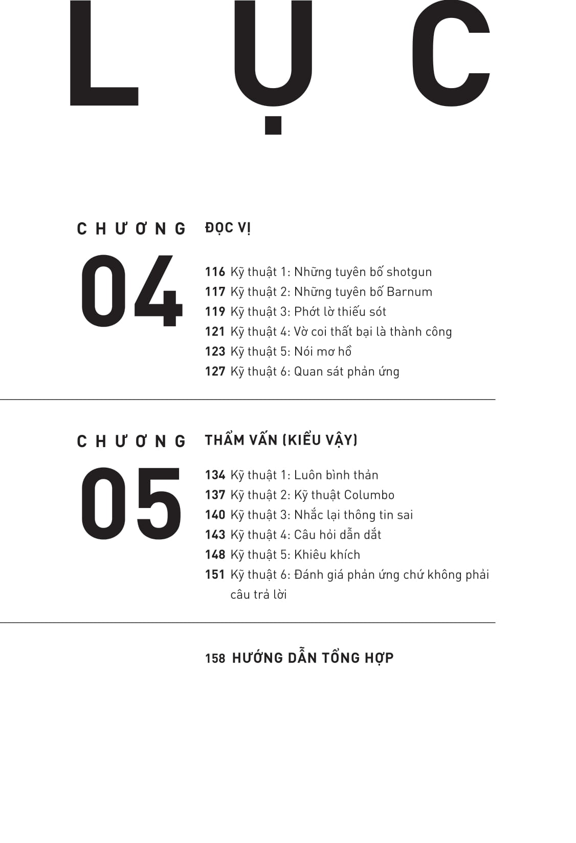 bậc thầy đọc vị