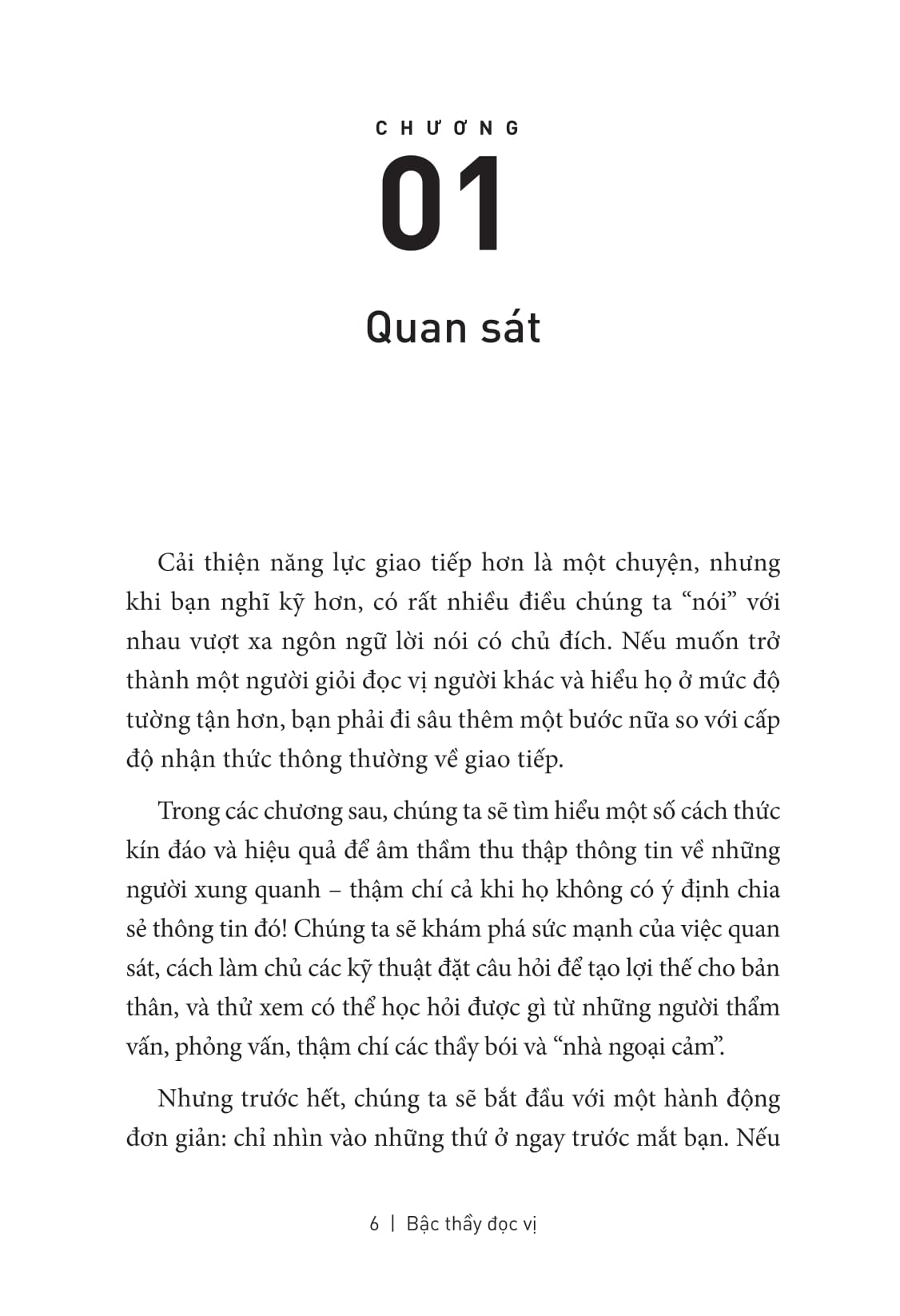 bậc thầy đọc vị