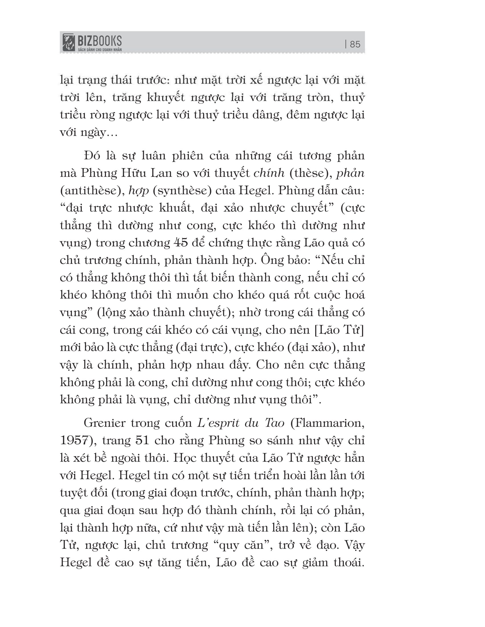 bách gia tranh minh - lão tử đạo đức kinh