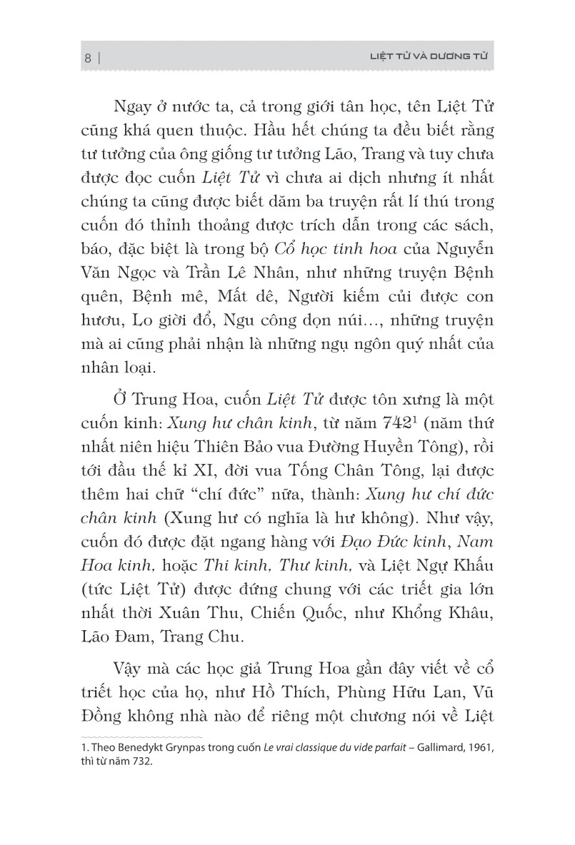 Bách Gia Tranh Minh - Liệt Tử Và Dương Tử (Tái Bản 2026)