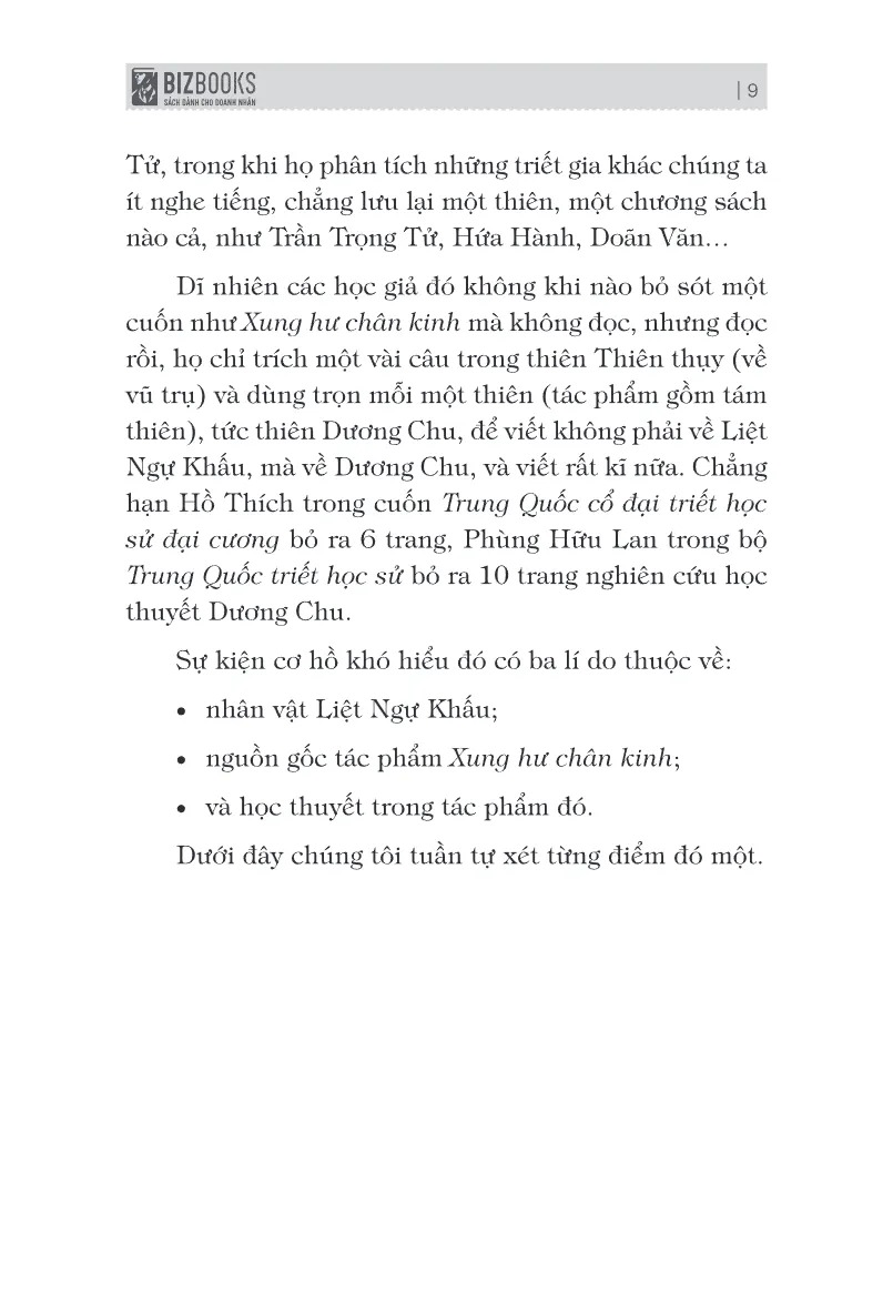 Bách Gia Tranh Minh - Liệt Tử Và Dương Tử (Tái Bản 2026)