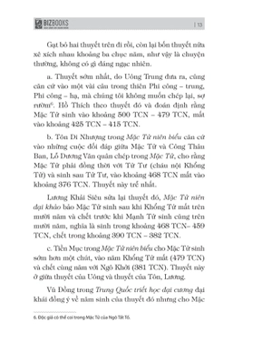 bách gia tranh minh - mặc tử và biệt mặc (tái bản 2024)