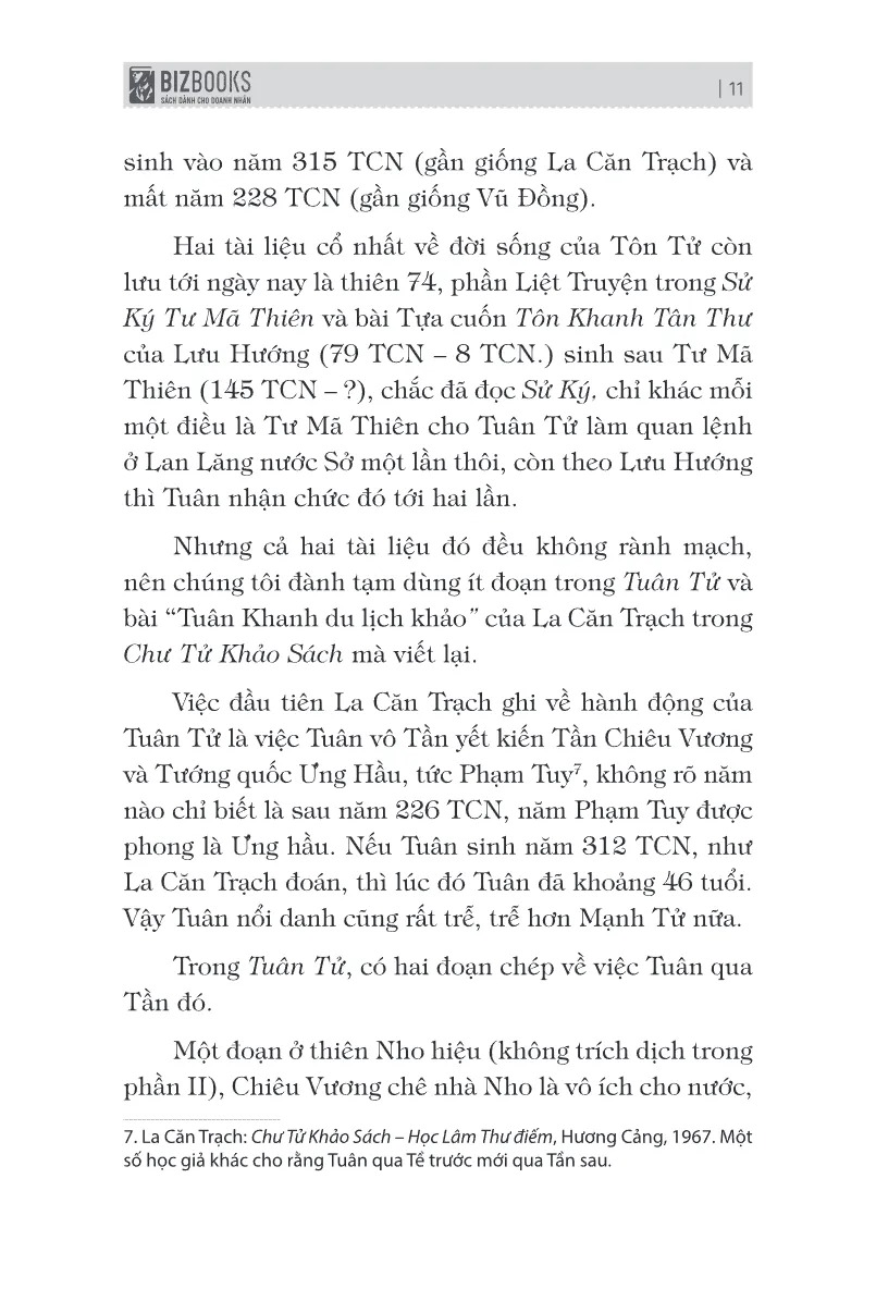 Bách Gia Tranh Minh - Tuân Tử (Tái Bản 2026)