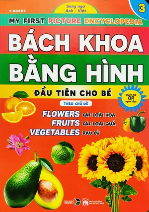 bách khoa bằng hình đầu tiên cho bé 3 - chủ đề các loài hoa, loại củ, rau củ