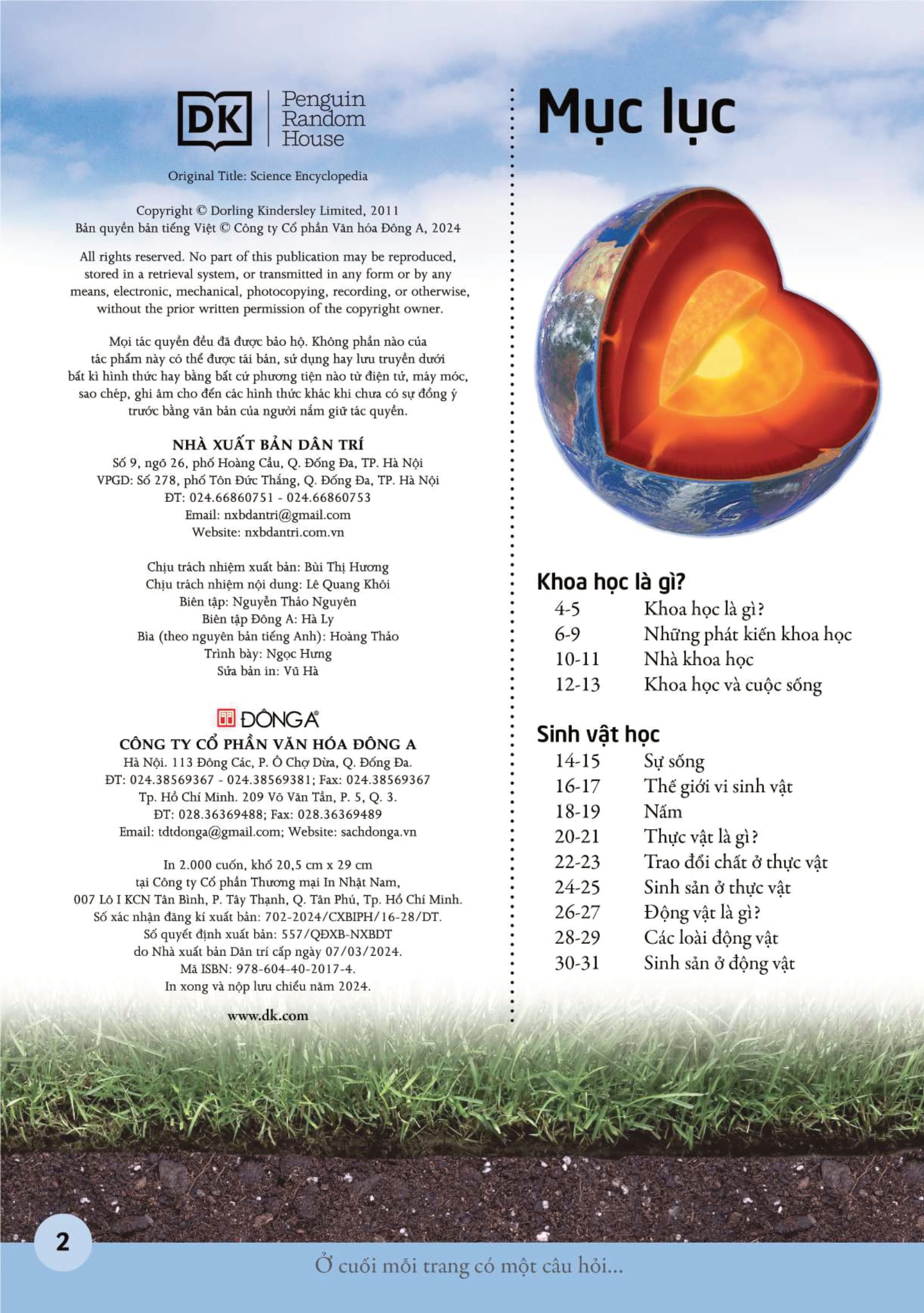 bách khoa cho trẻ em - bách khoa khoa học