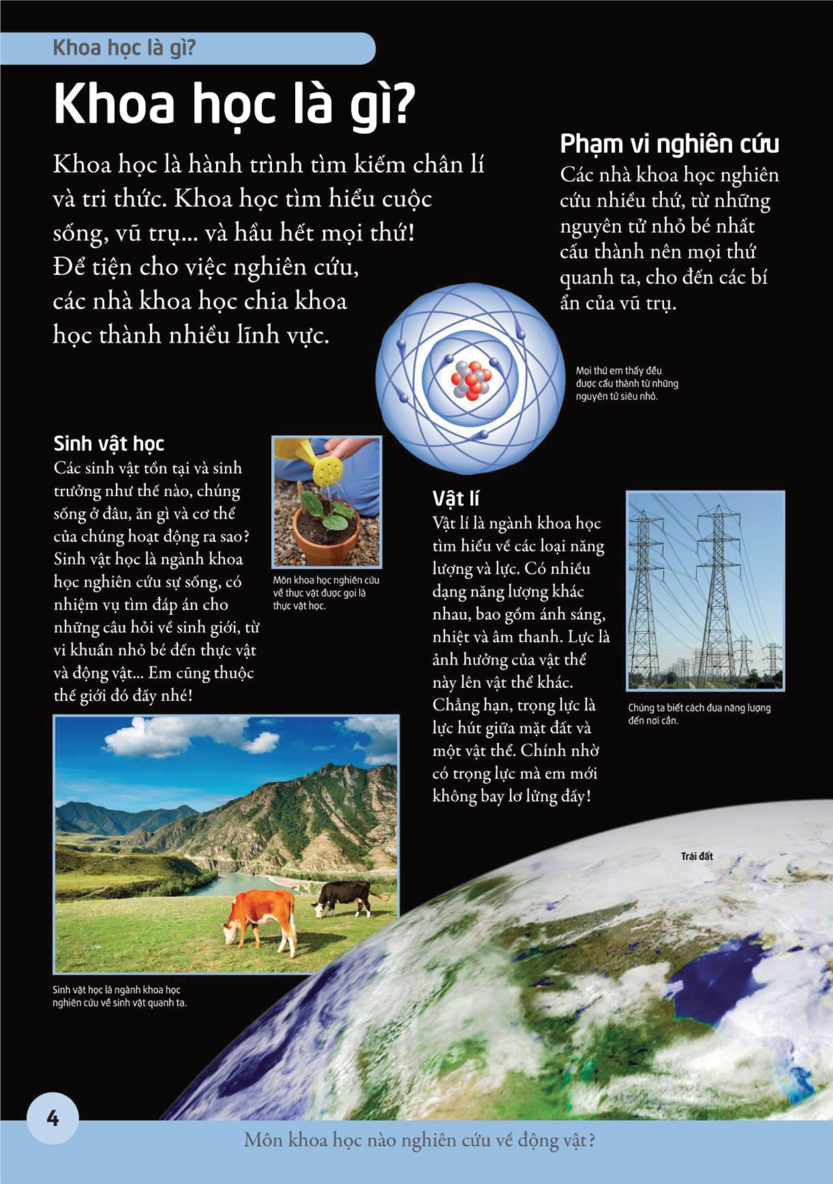 bách khoa cho trẻ em - bách khoa khoa học