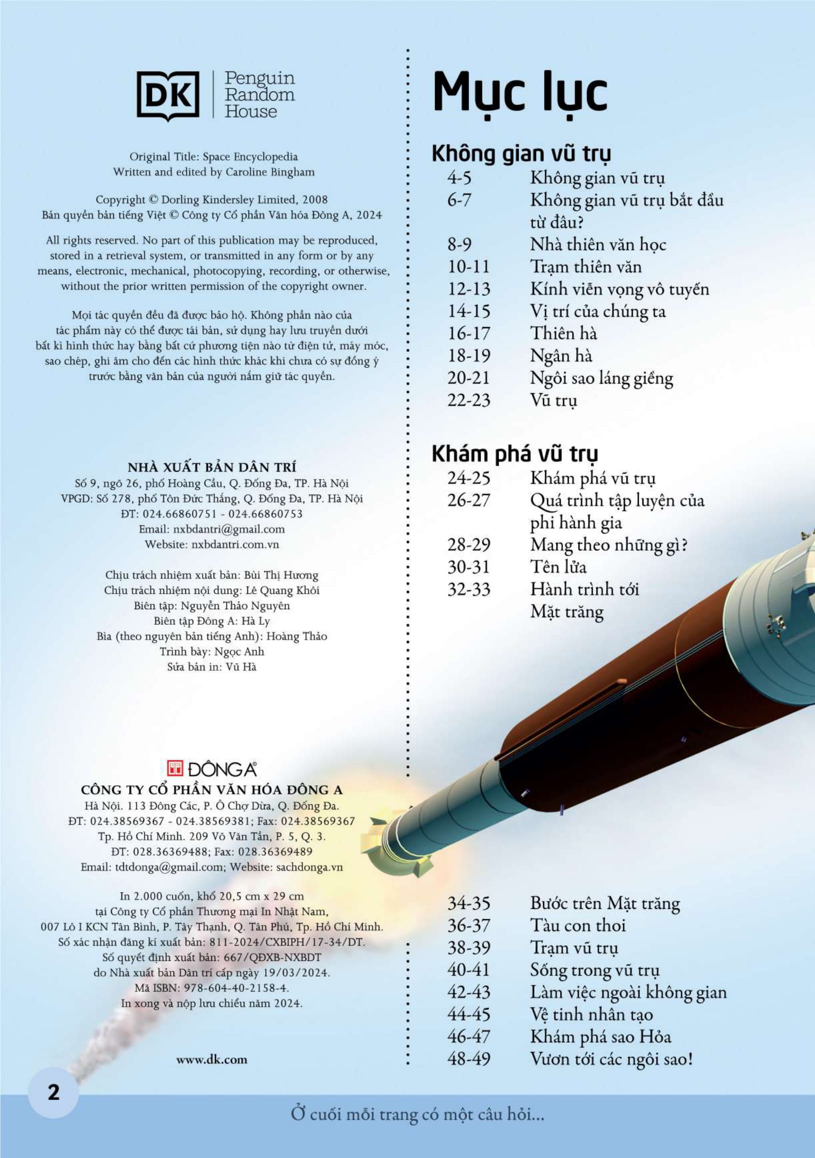 bách khoa cho trẻ em - bách khoa vũ trụ