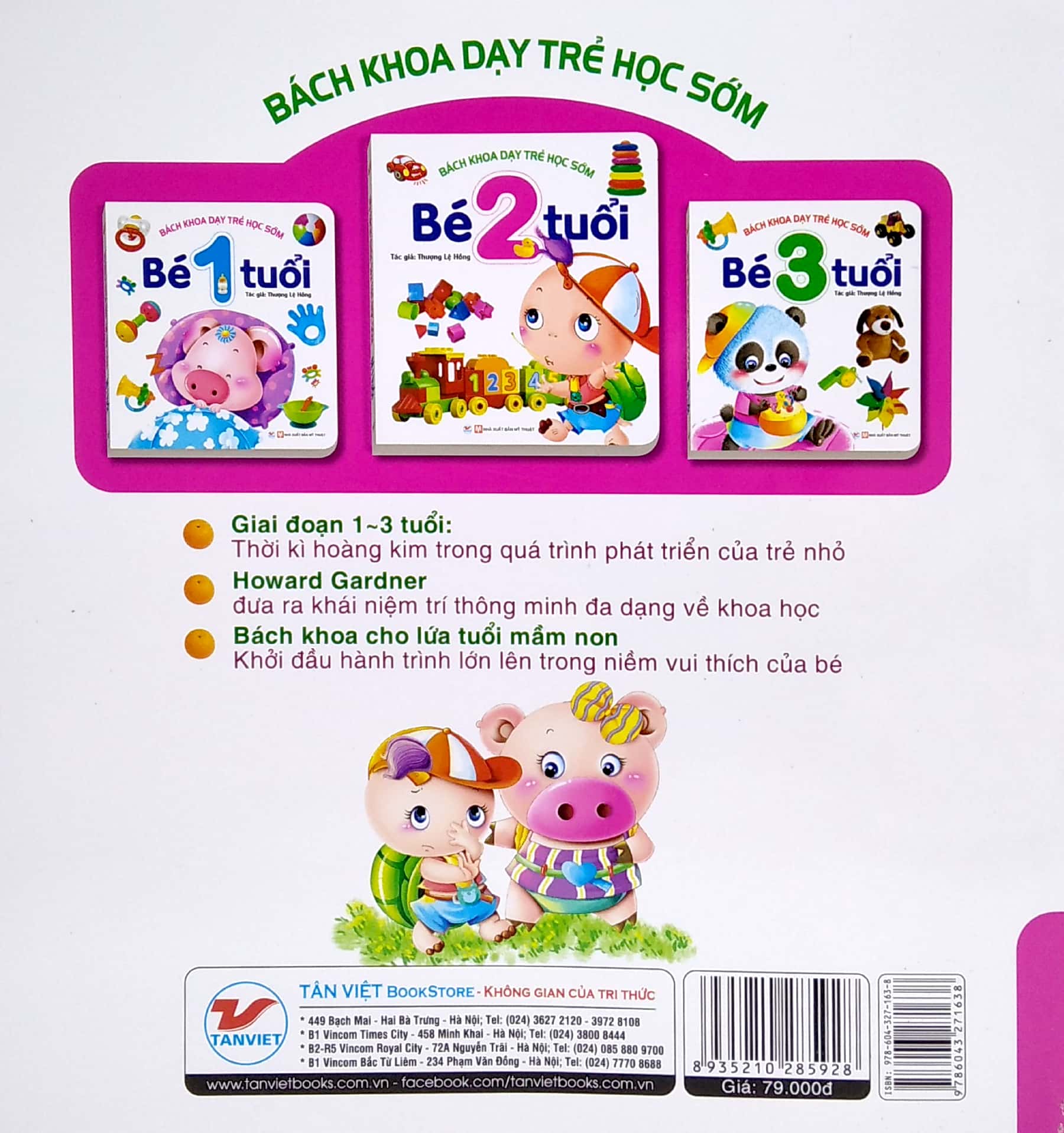 bách khoa dạy trẻ học sớm - bé 2 tuổi