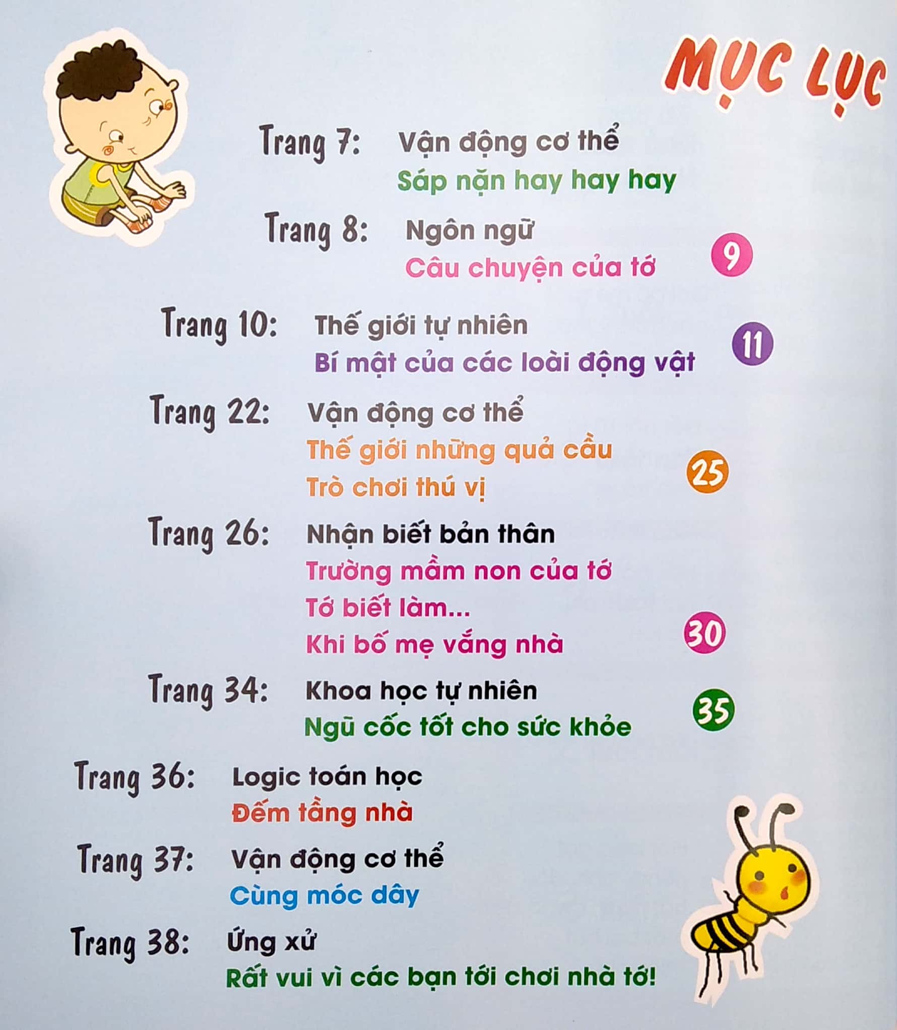 bách khoa dạy trẻ học sớm - bé 3 tuổi