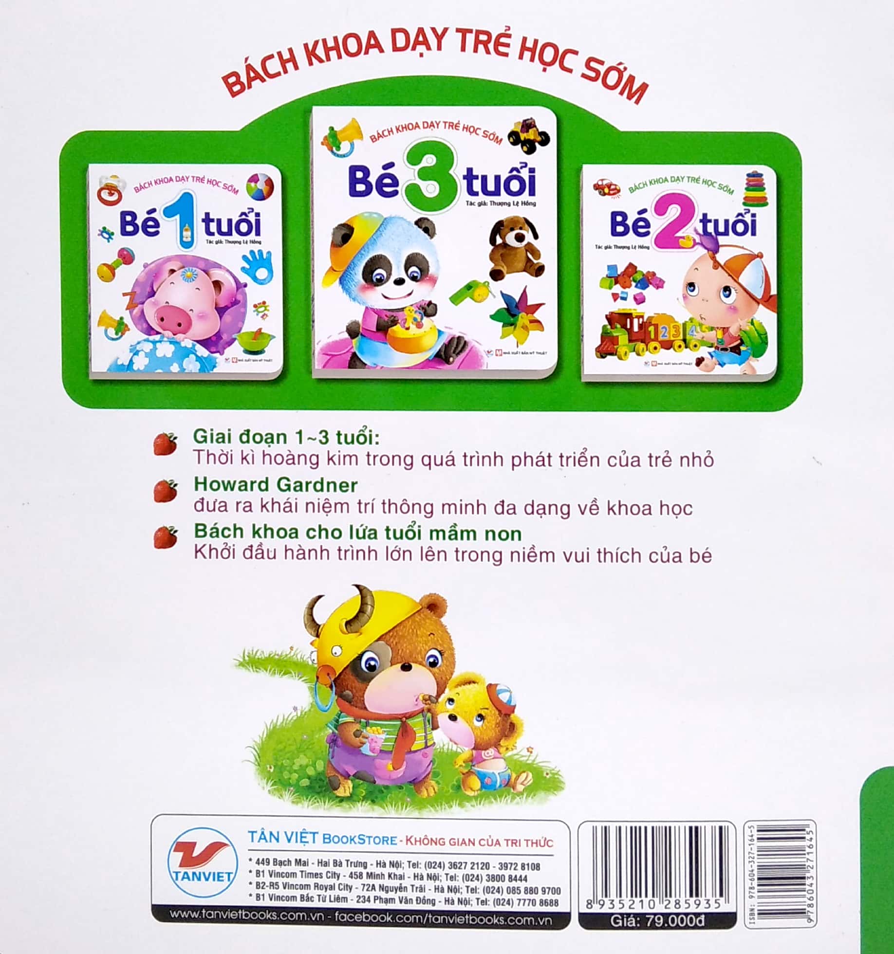 bách khoa dạy trẻ học sớm - bé 3 tuổi