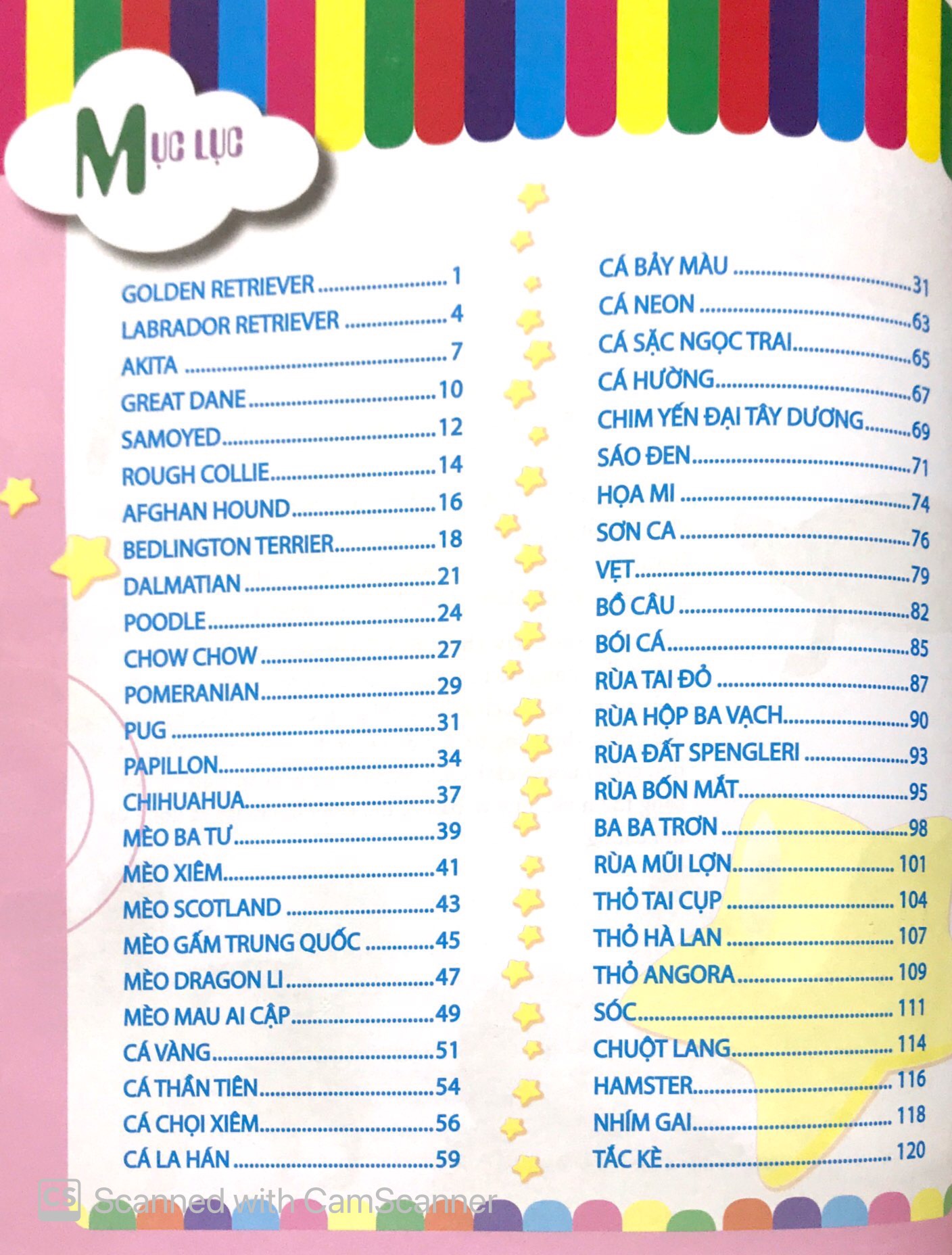 bách khoa động vật dành cho trẻ nhỏ - thú cưng