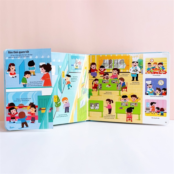 bách khoa kỹ năng sống đa tương tác - những hoạt động ở trường mẫu giáo giúp con vui vẻ đến lớp