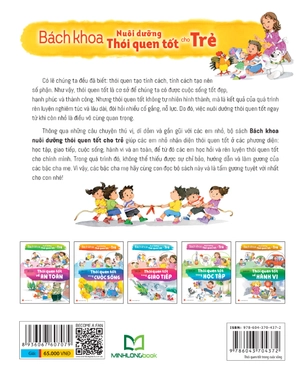 bách khoa nuôi dưỡng thói quen tốt cho trẻ - thói quen tốt trong học tập (tái bản 2022)