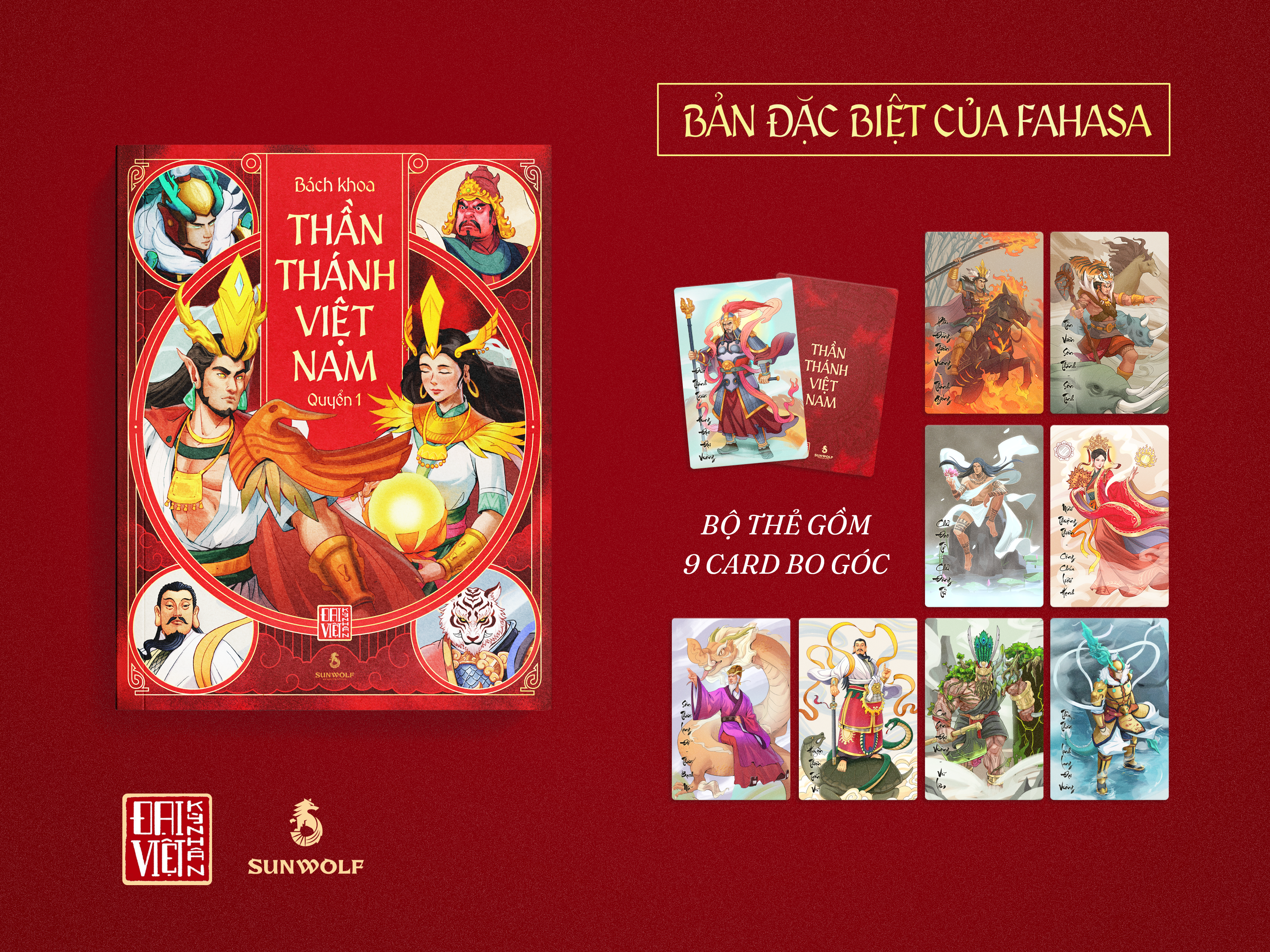 Bach Khoa Than Thanh Viet Nam - Quyen 1 - Ban Dac Biet - Tang Kem Set 9 Card Bo Goc