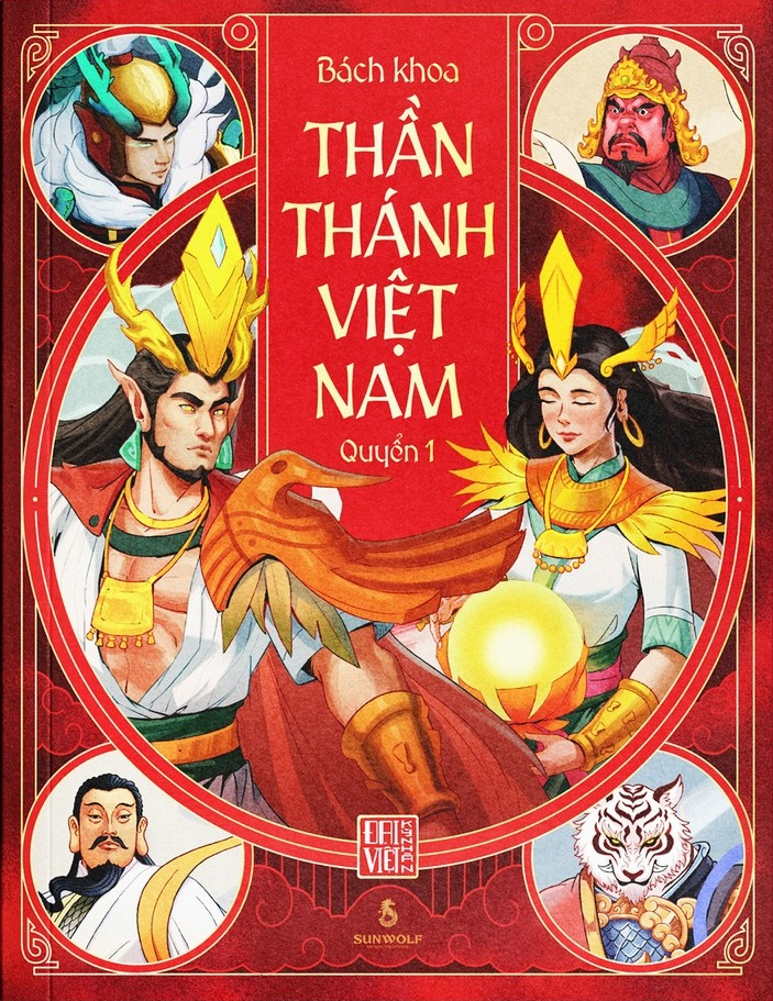 Bach Khoa Than Thanh Viet Nam - Quyen 1 - Ban Dac Biet - Tang Kem Set 9 Card Bo Goc