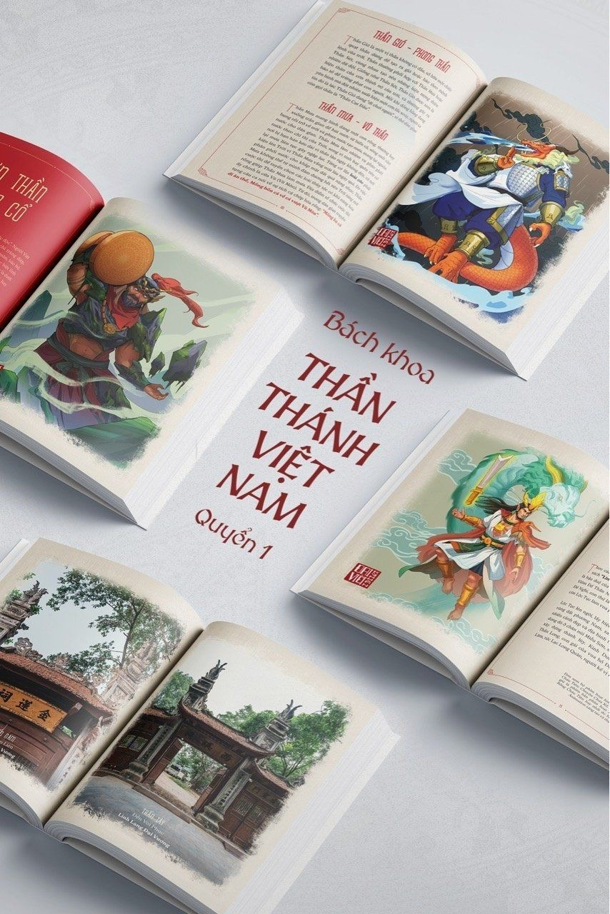 Bach Khoa Than Thanh Viet Nam - Quyen 1 - Ban Dac Biet - Tang Kem Set 9 Card Bo Goc