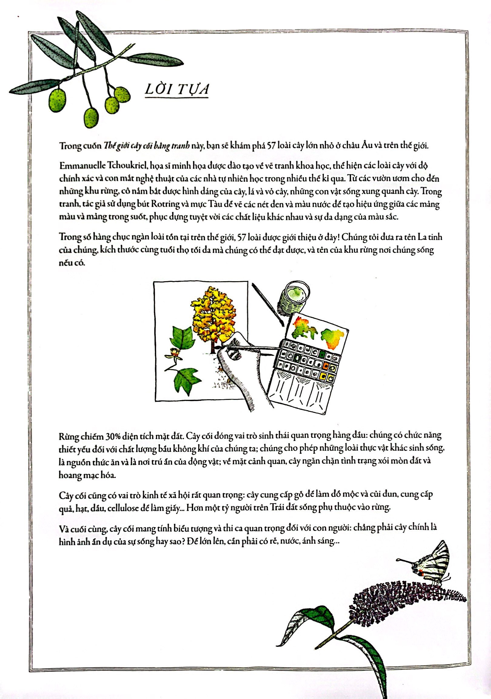 bách khoa thư cho cả nhà - thế giới cây cối bằng tranh