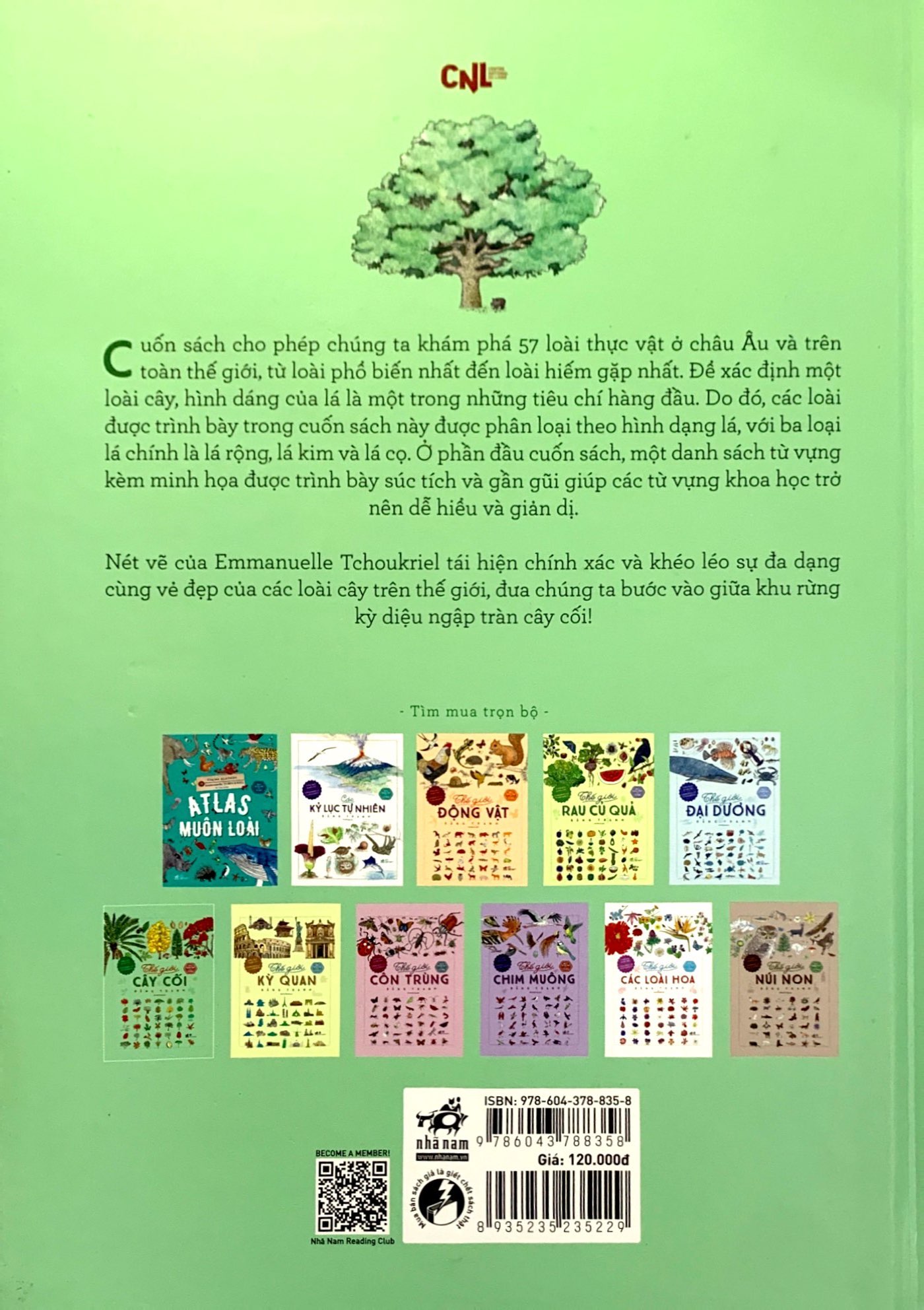 bách khoa thư cho cả nhà - thế giới cây cối bằng tranh