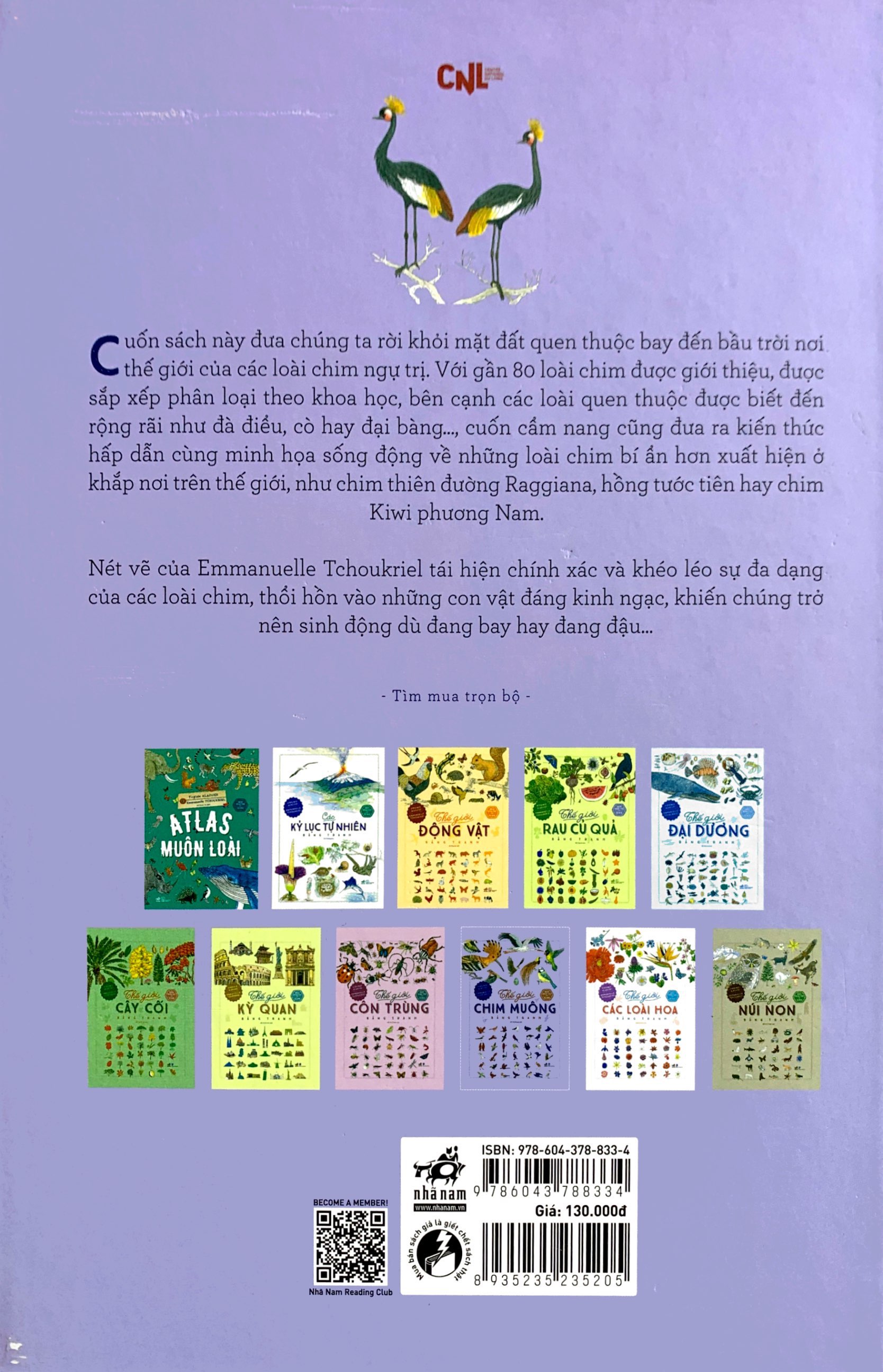 bách khoa thư cho cả nhà - thế giới chim muông bằng tranh