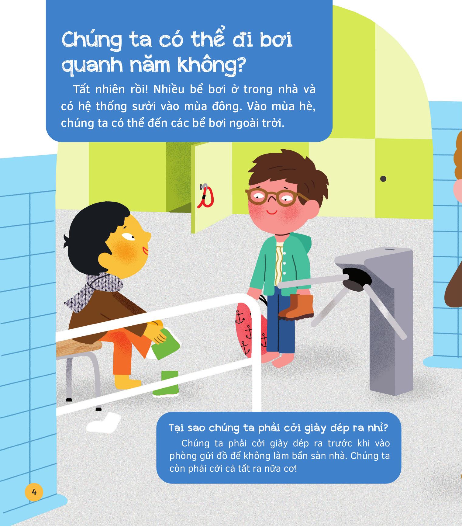 Bách Khoa Thư Đầu Đời Cho Bé - Hoạt Động Ở Bể Bơi