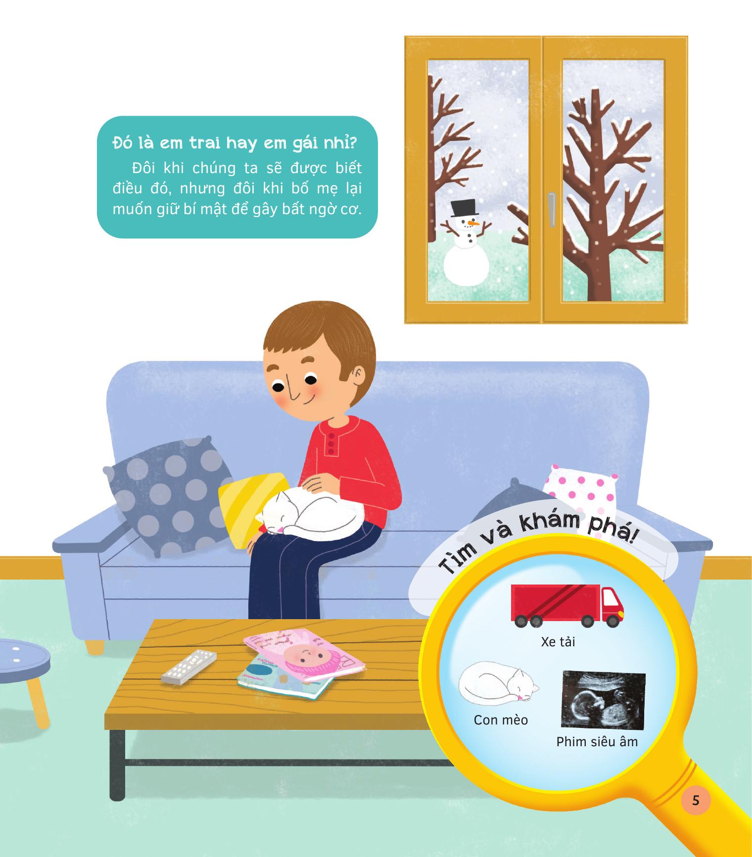 Bách Khoa Thư Đầu Đời Cho Bé - Nhà Mình Có Em Bé