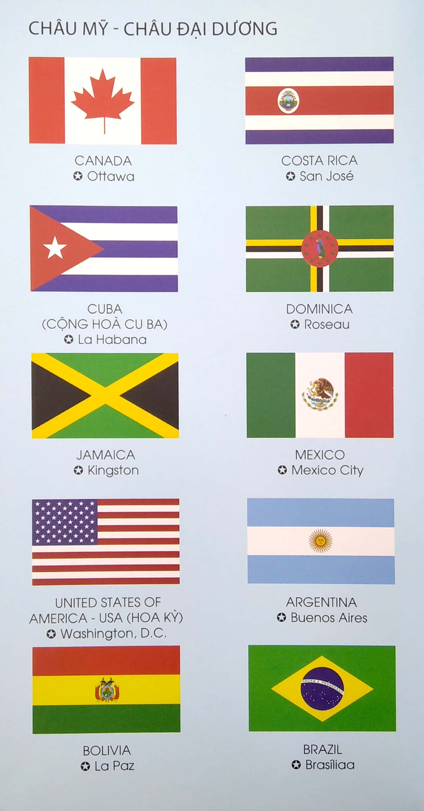 bách khoa thư đầu đời của tớ - 100 từ mới về cờ các nước - bìa cứng