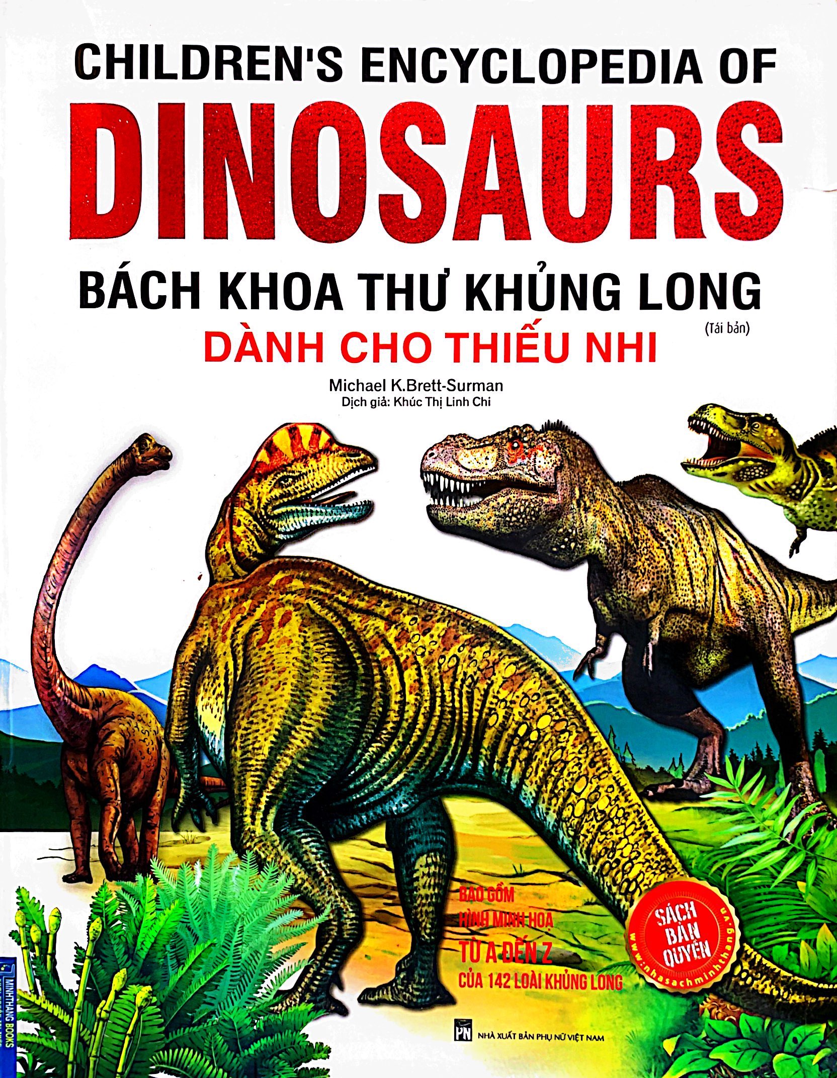 bách khoa thư khủng long dành cho thiếu nhi (tái bản 2022)