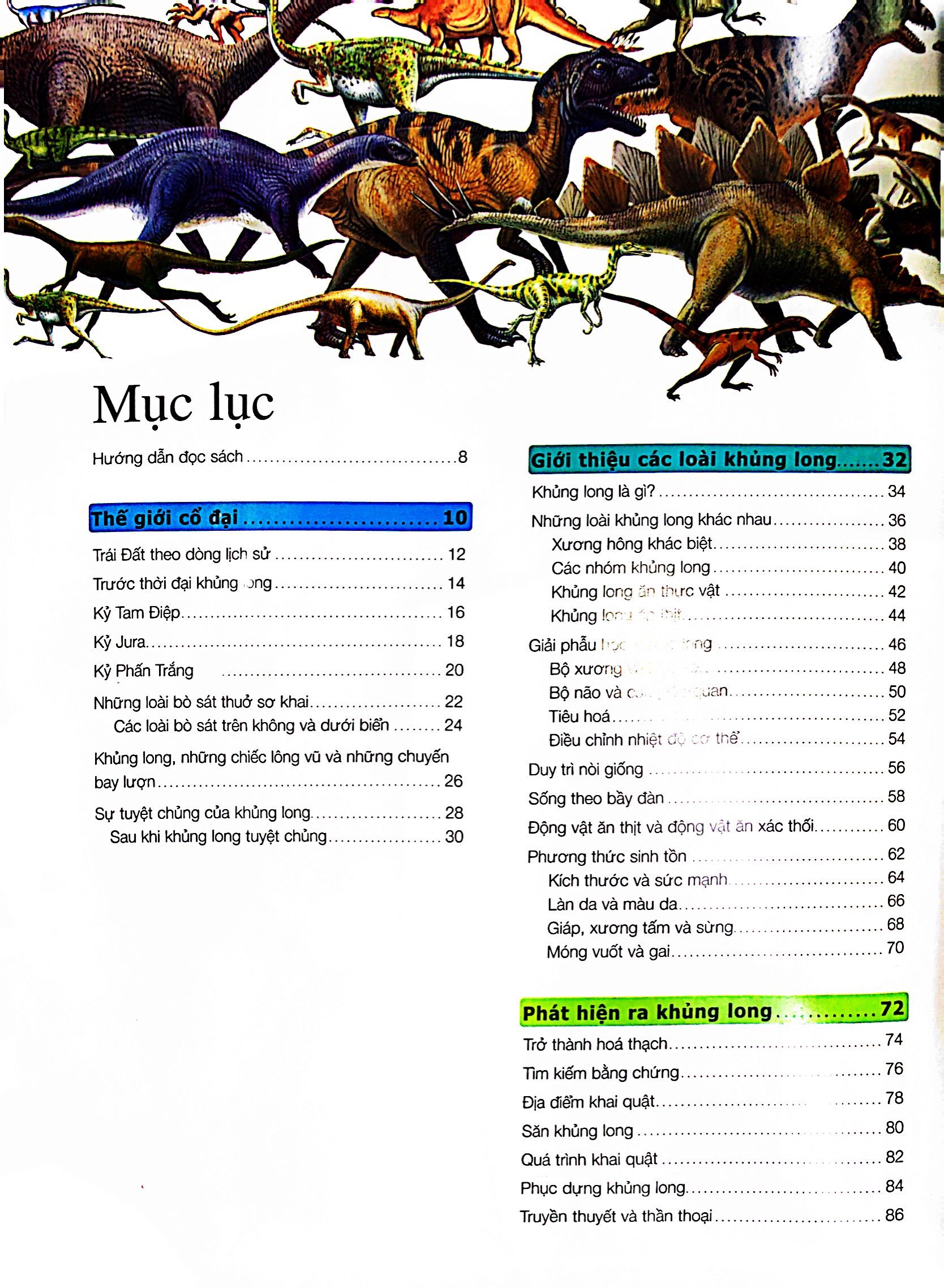 bách khoa thư khủng long dành cho thiếu nhi (tái bản 2022)