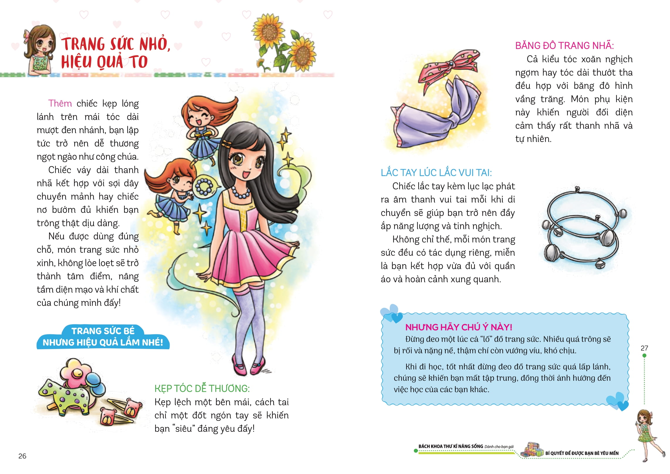 bách khoa thư kĩ năng sống - dành cho bạn gái - bí quyết để được bạn bè yêu mến