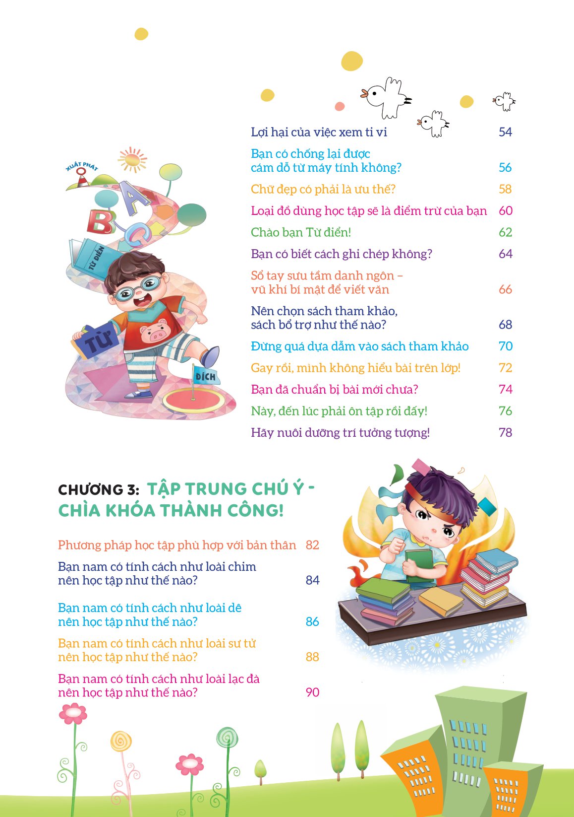 bách khoa thư kĩ năng sống - dành cho bạn trai - tuyệt chiêu học tập