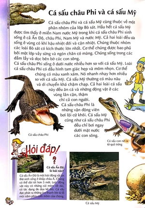 bách khoa thư kỳ diệu cho trẻ em - bò sát và lưỡng cư