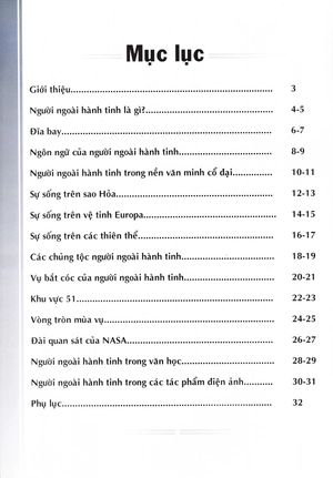 bách khoa thư kỳ diệu cho trẻ em - người ngoài hành tinh