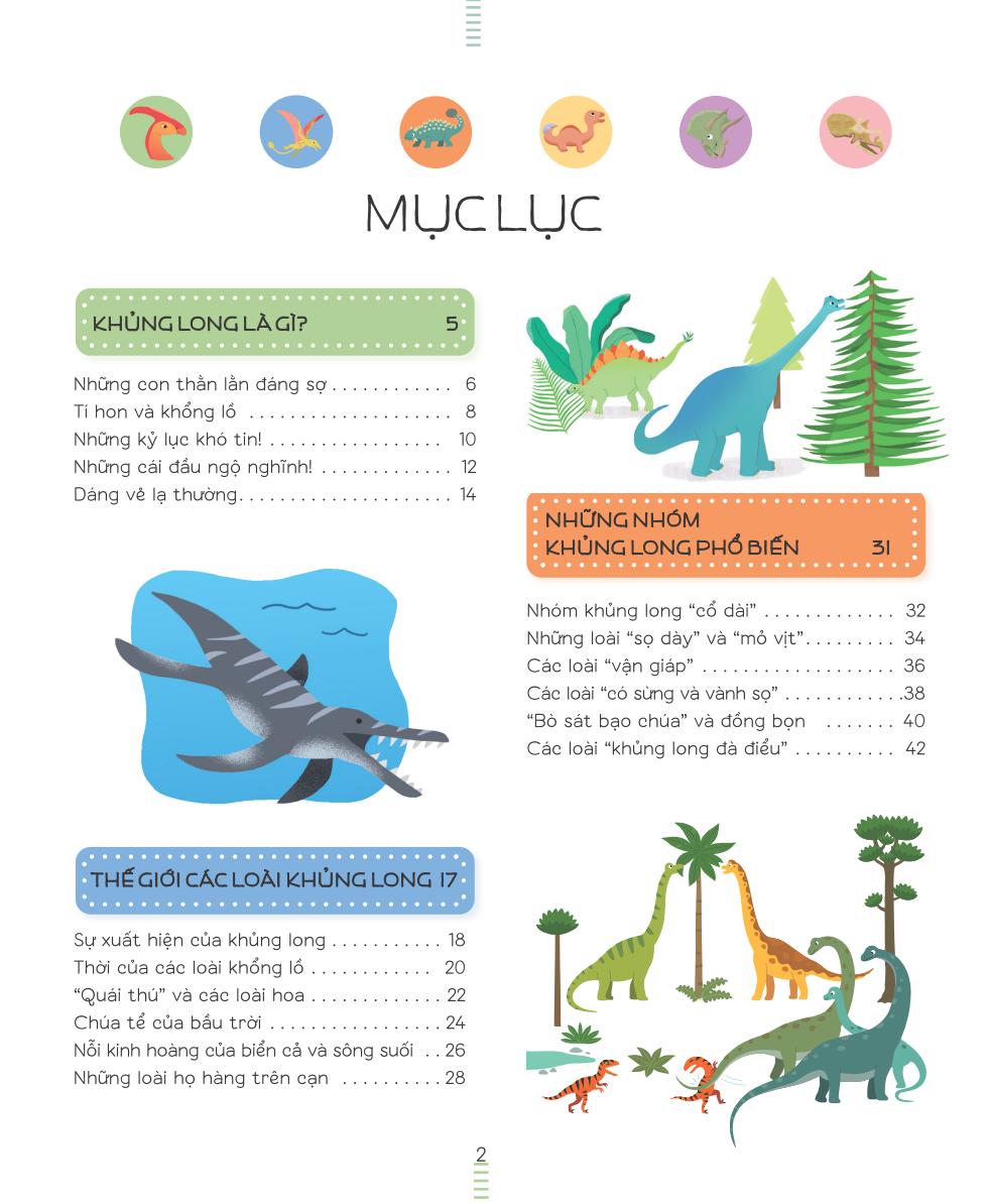 bách khoa thư tiểu học larousse - khủng long